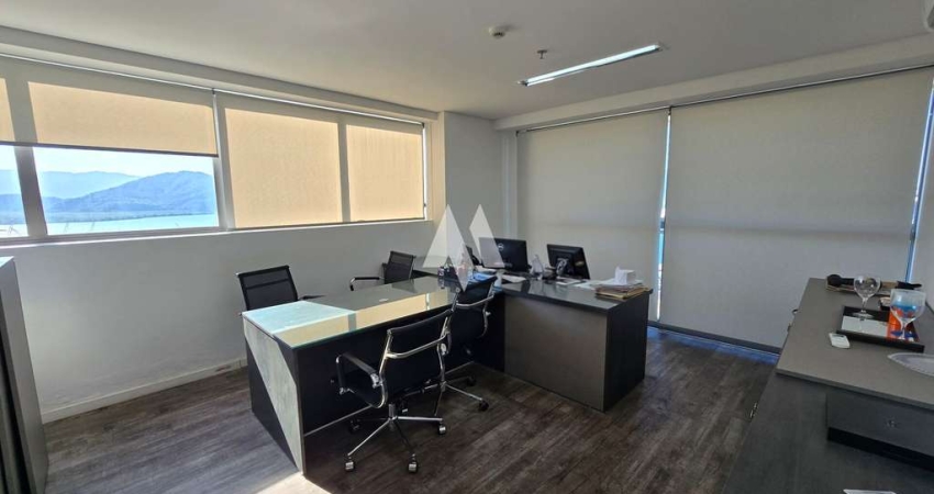 Sala Comercial Valongo para locação, 4 salas unificadas, 4 vagas