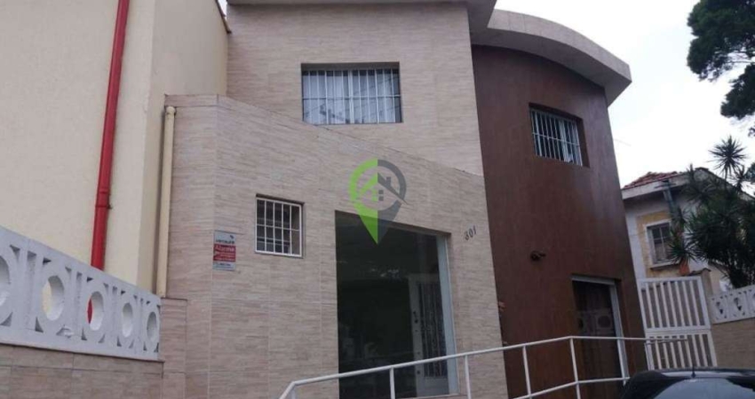 Casa comercial à venda na Avenida Senador Pinheiro Machado, Vila Mathias, Santos