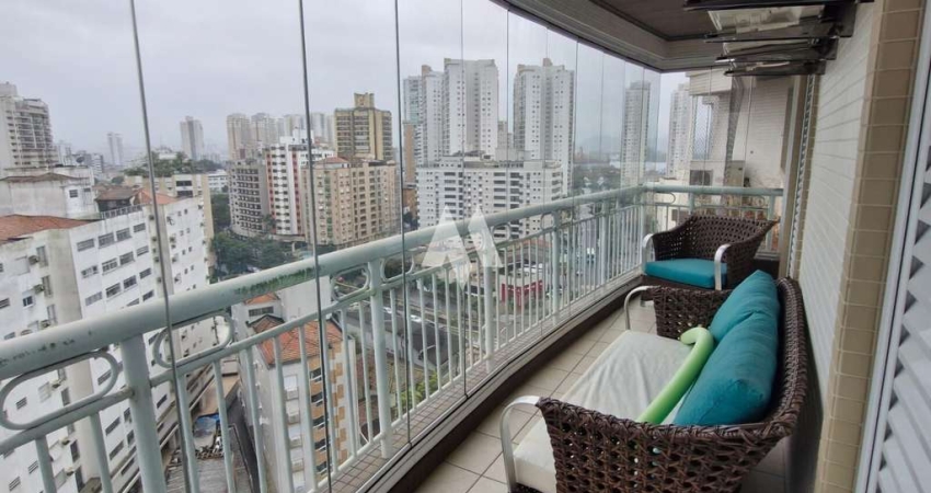 Apartamento com 3 quartos à venda na Avenida Rei Alberto I, Ponta da Praia, Santos