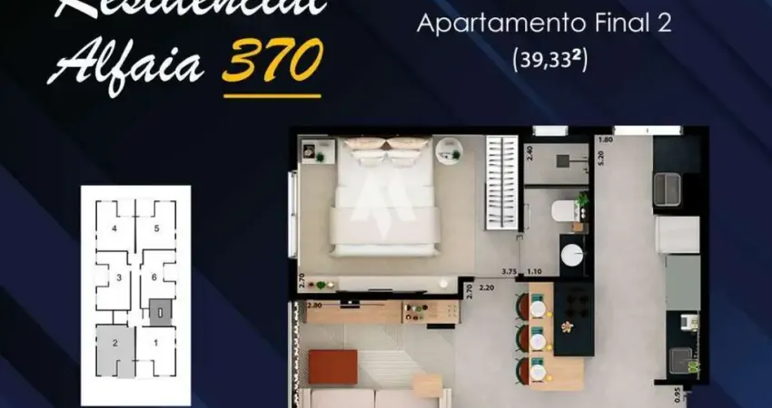 Apartamentos à venda em construção com 1 dormitório e lazer completo no bairro embaré em santos/sp