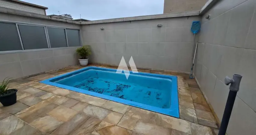 Cobertura  avenda Ponta da Praia 3 dormitórios, 1 suíte, 3 vagas, 1 fechada, piscina