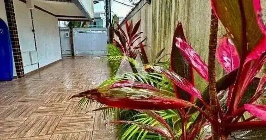 Casa em vilaggio duplex à venda com 3 dormitórios e espaço gourmet no macuco de santos/sp