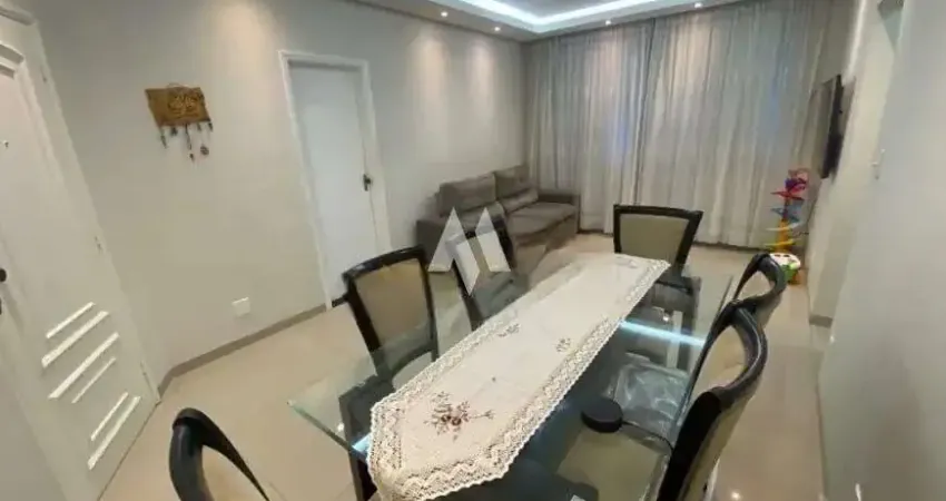 Apartamento à venda com 2 dormitórios todo reformado e de frente no bairro campo grande em santos/sp