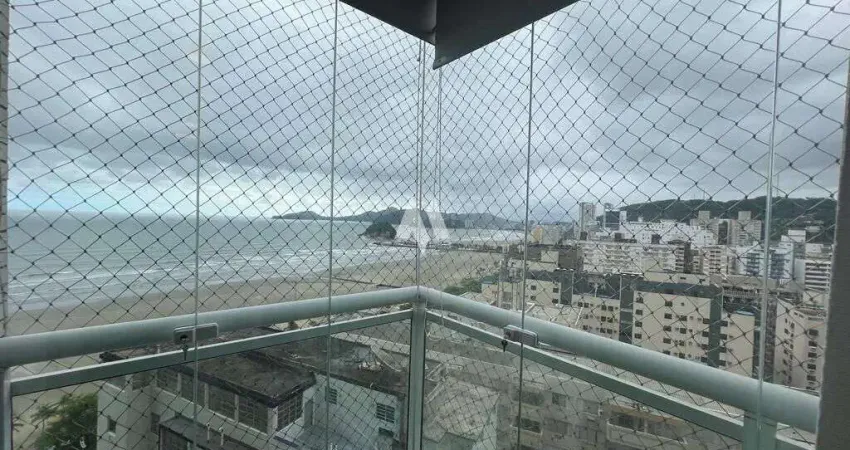 Apartamento 2 dormitórios a venda mobiliado com vista para o mar na pompéia – santos/sp