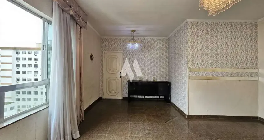 Apartamento 3 quartos 1 vaga 1 quadra da praia à venda na pompéia - santos/sp