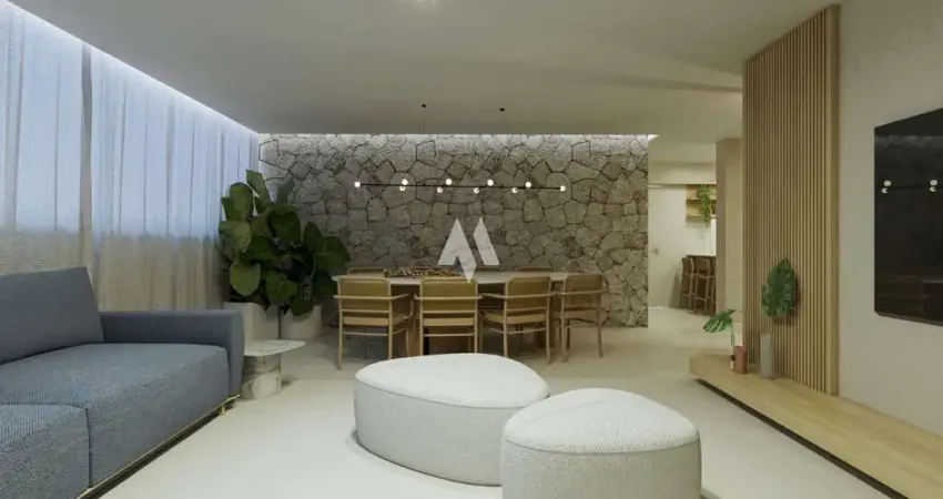 Apartamento alto padrão com 3 suítes e 2 vagas à venda na vila rica/boqueirão - santos/sp