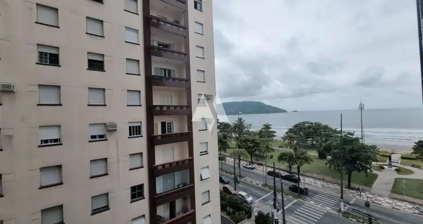 Apartamento à venda com 2 dormitórios e vista para o mar no bairro aparecida em santos/sp