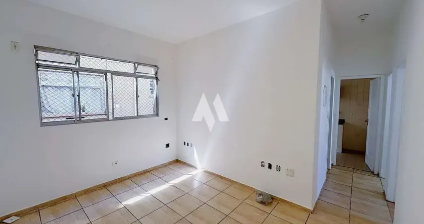 Apartamento para locação com 2 dormitórios a 2 quadras da praia no embaré em santos/sp
