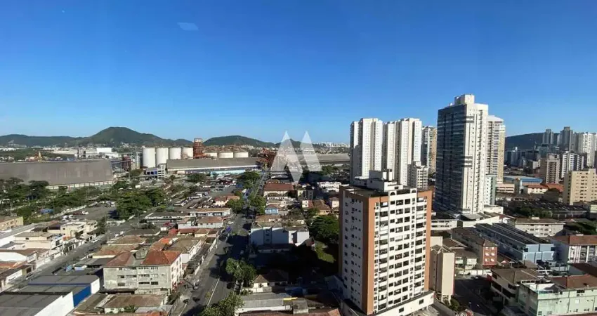 Apartamento 2 quartos 1 vaga e lazer à venda na ponta da praia - santos/sp