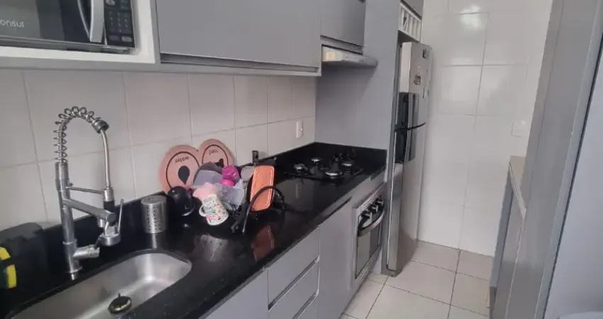 Parque santa fé, 2 quartos, 1 vaga, sacada com churrasqueira