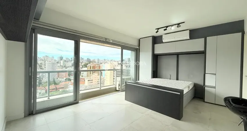 Trend 24, descubra seu novo lar, 1 quarto, 1 vaga, moderno e mobiliado - poa-rs -