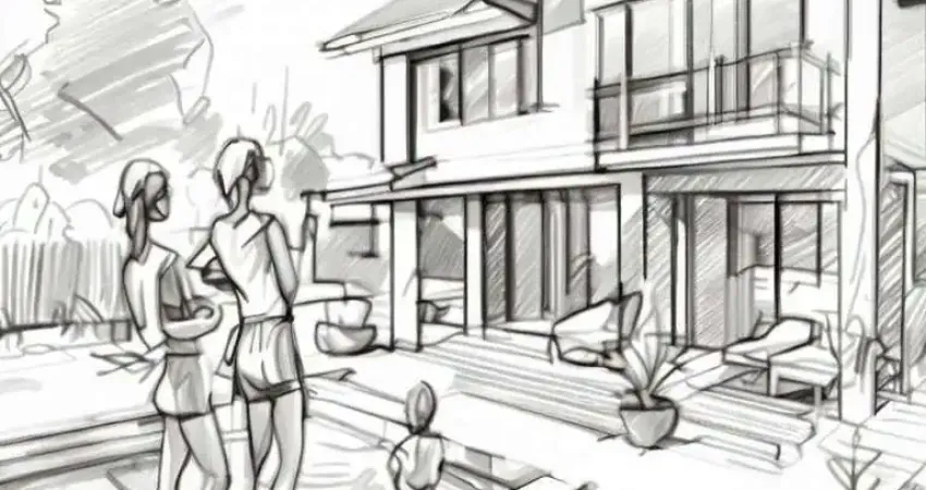 Terreno em condomínio fechado à venda na Rua Manoel da Costa Martins, Vila Aviação, Bauru