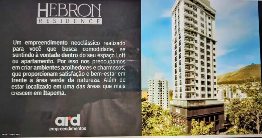 Apartamento para venda em itapema, itapema, 1 dormitório, 1 suíte, 1 banheiro, 1 vaga