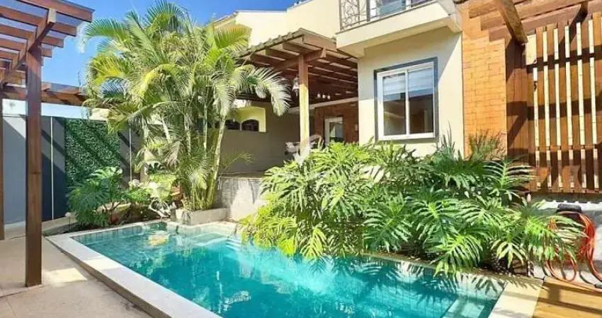 Sobrado semi-mobiliado em condomínio no pacaembu - cascavel/pr