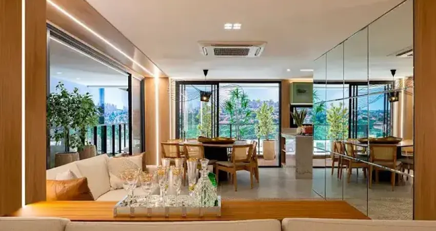 Apartamento mobiliado com 3 suítes, no setor marista, parque areião