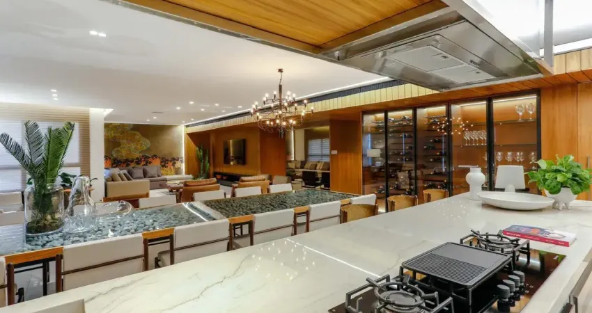 Treze 36, 3 suítes, 206m², mobiliado, andar baixo. setor marista