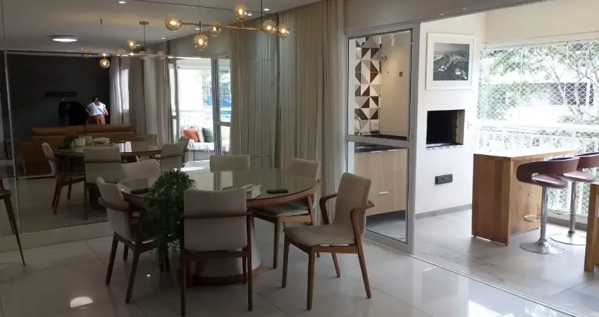 Apto top de 123m2 com 03 dormitórios 01 suíte com closet e varanda gourmet