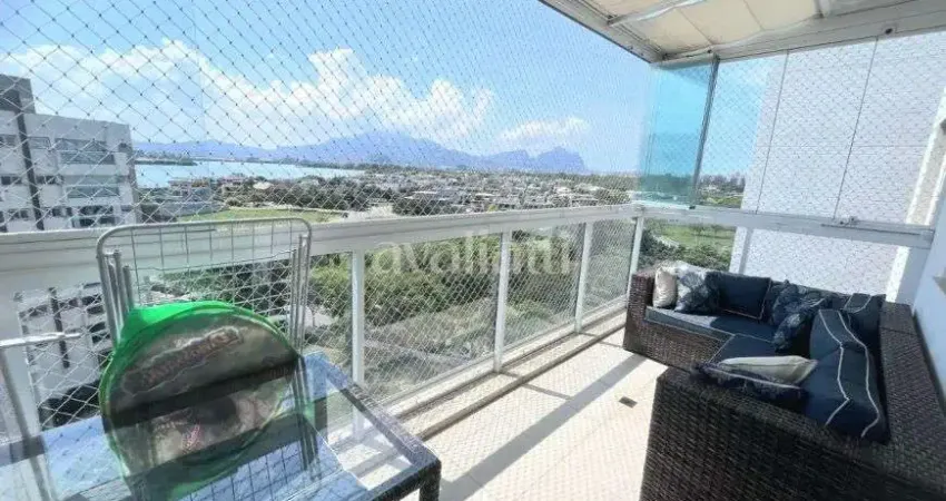 Apartamento residencial em rio de janeiro - rj, barra da tijuca