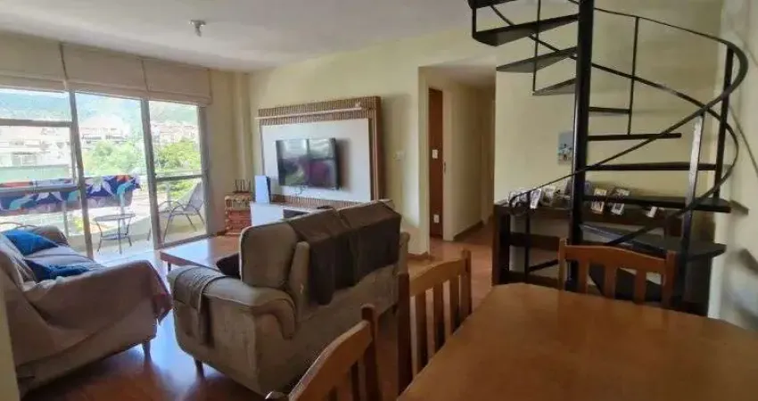 Cobertura duplex para venda ,180 m², com 3 quartos , sendo 1 suíte e dependências - freguesia jpa