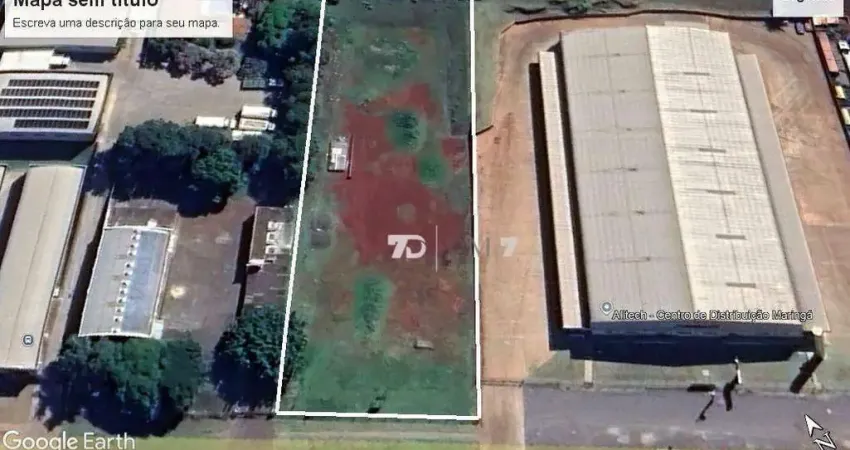 Terreno à venda, 4860 m² por r$ 4.500.000,00 - parque industrial bandeirantes - maringá/pr