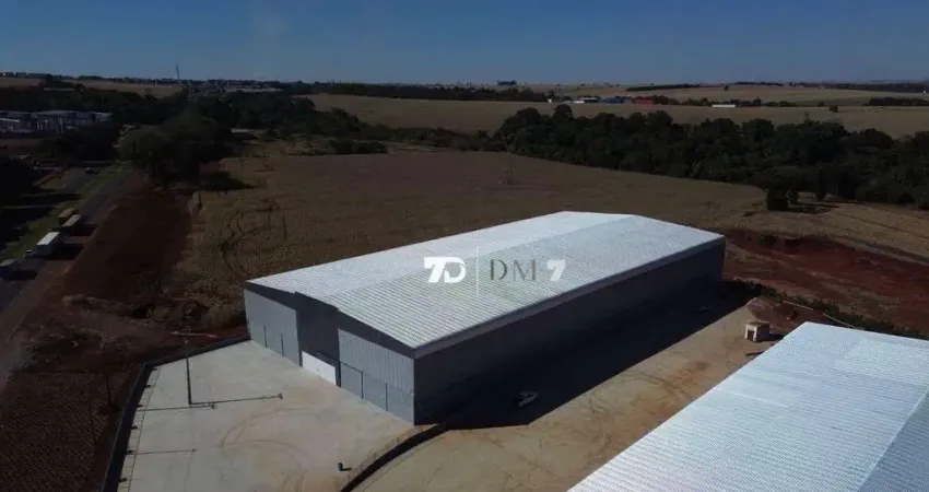 Galpão para alugar, 5000 m² por r$ 90.000,00/mês - parque industrial - maringá/pr