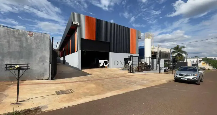 Barracão, 750 m² - venda por r$ 2.500.000,00 ou aluguel por r$ 15.000,00/mês - jardim hanover - maringá/pr