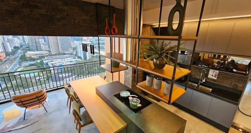 Apartamento com 1 quarto para alugar na Rua Jean Peltier, Cidade Monções, São Paulo