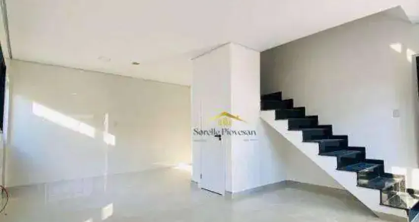 Sobrado novo com 3 dormitórios à venda, 77 m² por r$ 730.000 - vila metalúrgica - santo andré/sp