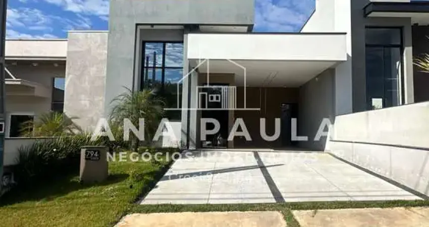 Casa alto padrão em loteamento park gran reserve, indaiatuba/sp