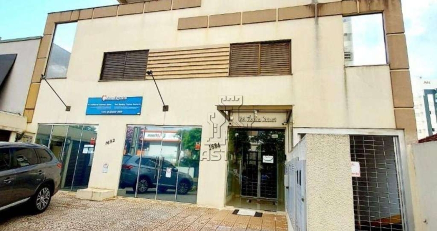 Kitnet com 1 dormitório para alugar, 30 m² por R$ 1.800,00/mês - Centro - Londrina/PR