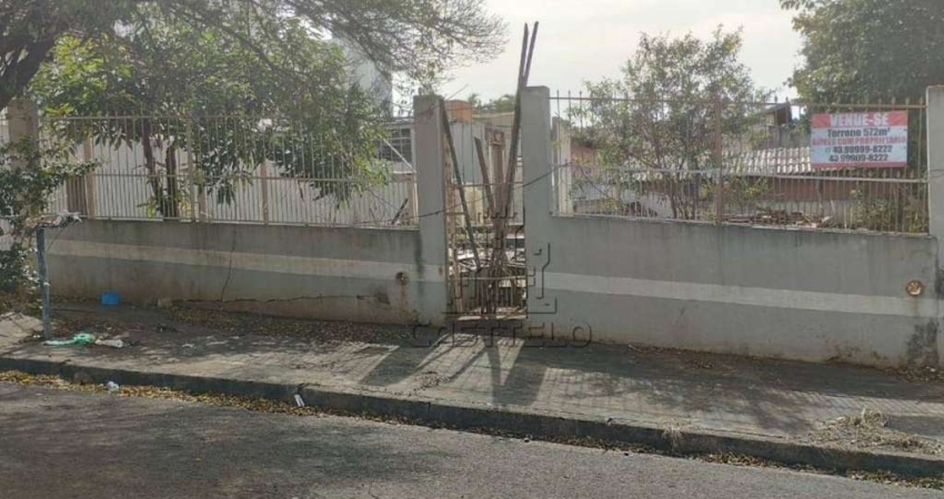 Terreno à venda, 250 m² por R$ 250.000,00 - Vila Brasil - Londrina/PR
