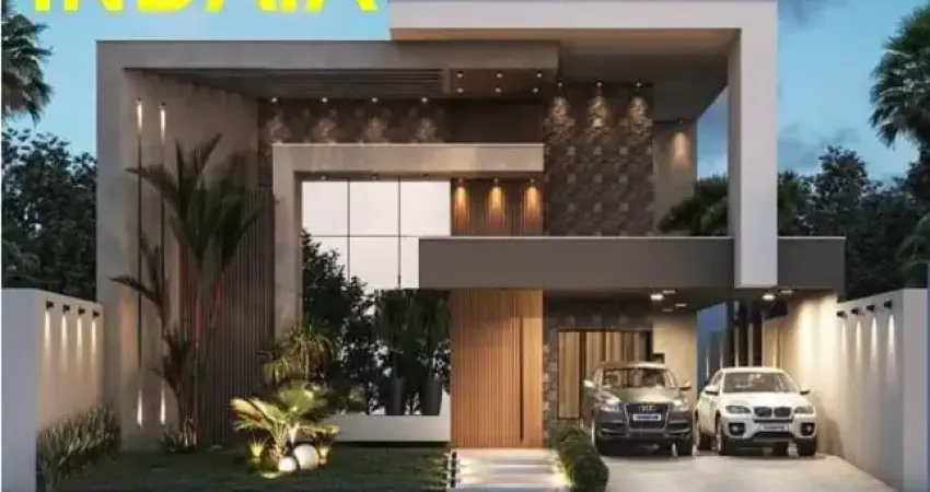 Casa moderna de alto padrão planejada lançamento!! – 4 suítes – 100m da praia – indaiá, caraguatatuba