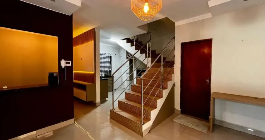 Sobrado completo com piscina aquecida e área gourmet no luizote de freitas — fino acabamento e móveis planejados!