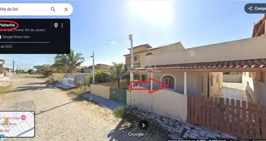 Casa com 2 quartos à venda na Rua Piabanha, 96, Farol de São Thomé, Campos dos Goytacazes