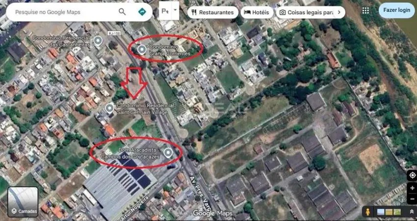 Terreno condomínio fechado  em parque pecuária  -  campos dos goytacazes