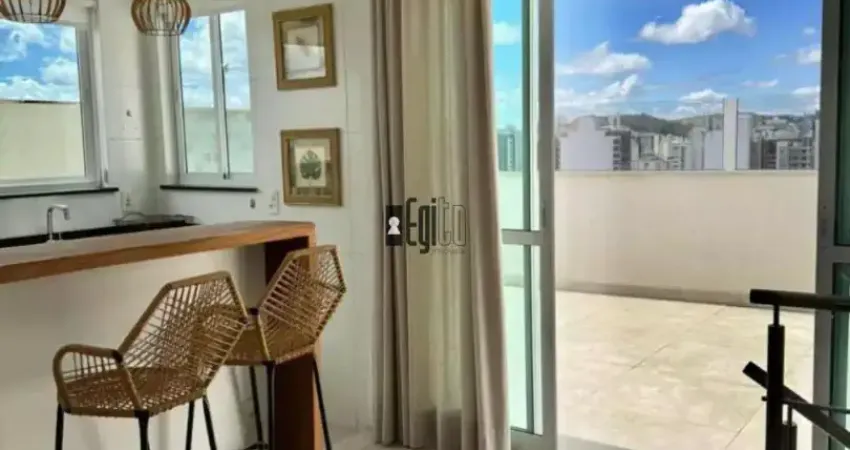 Cobertura com 3 dormitórios à venda, 247 m²  - santa helena - juiz de fora/mg
