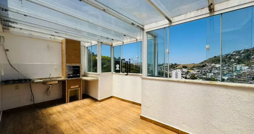 Cobertura com 3 dormitórios à venda, 150 m² por r$ 399.900,00 - são pedro - juiz de fora/mg