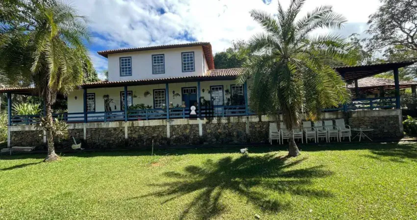 Sítio com 5 quartos, 170.000 m², à venda por r$ 990.000- zona rural - rio novo/mg
