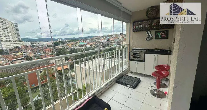 Apartamento com 3 dormitórios à venda, 77 m² por R$ 630.000,00 - Vila Rosália - Guarulhos/SP