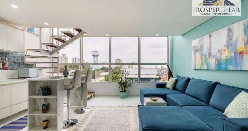 Loft com 1 dormitório à venda, 45 m² por R$ 625.000 - Santana