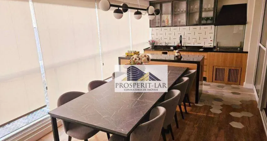 Apartamento com 3 dormitórios à venda, 134 m² por r$ 2.250.000,00 - vila bertioga - são paulo/sp