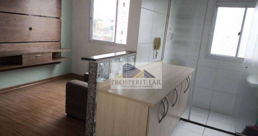 Apartamento com 2 dormitórios à venda, 43 m² por R$ 335.000 - Jardim Cocaia