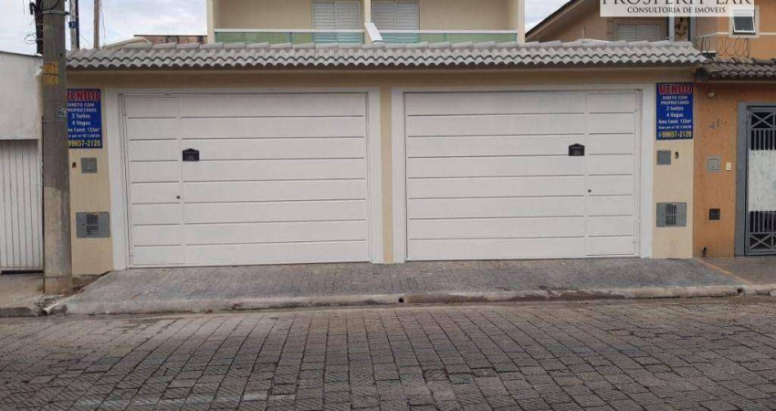 Sobrado com 3 dormitórios à venda, 133 m² por R$ 900.000,00 - Macedo - Guarulhos/SP