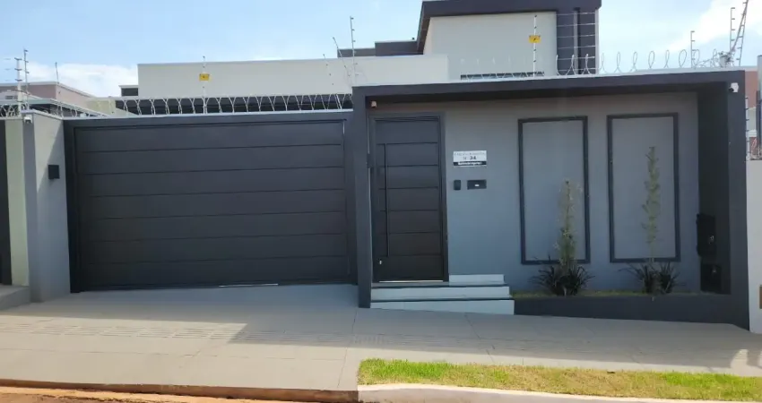 Casa com 2 quartos à venda na Rua Elton Alves Nunes da Silva, Residencial Aquários I, Campo Grande