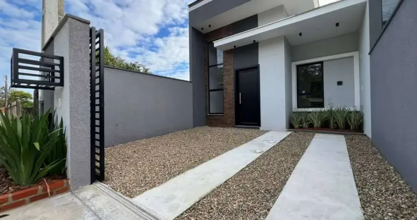 0671 - casa geminada com 2 dormitórios - 550m da lagoa | costeira - bbs/sc