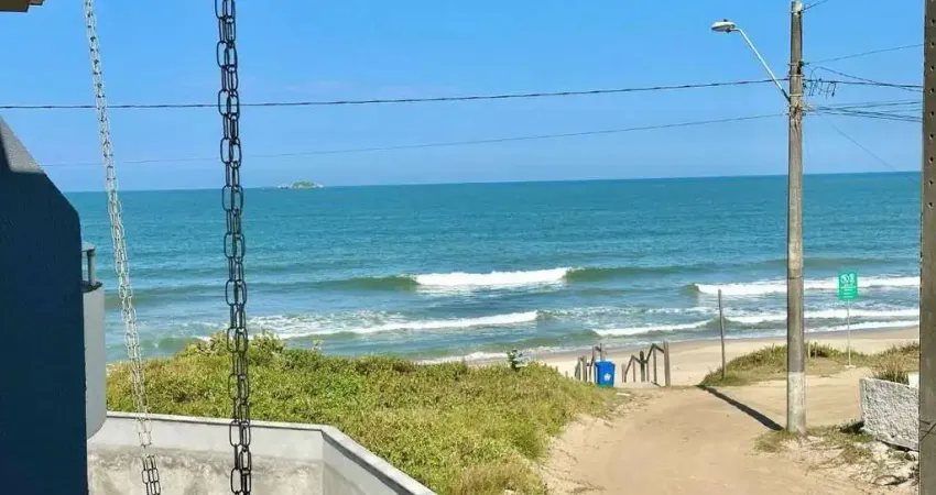 0898 - sobrado com 3 dormitórios - frente mar (pé na areia) - salinas bbs