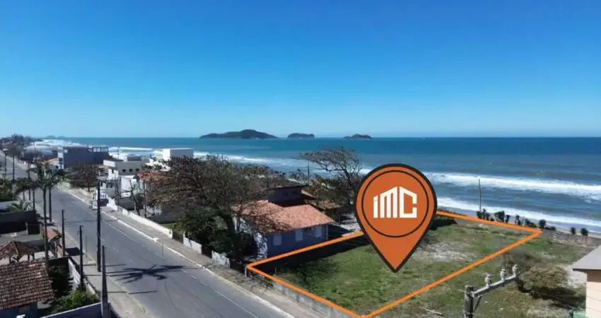 2003 - terreno frente mar (pé na areia) | salinas - bal. barra do sul/sc