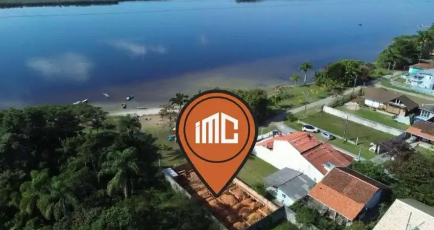 2077 - terreno de frente para lagoa | pinheiros - bal. barra do sul/sc