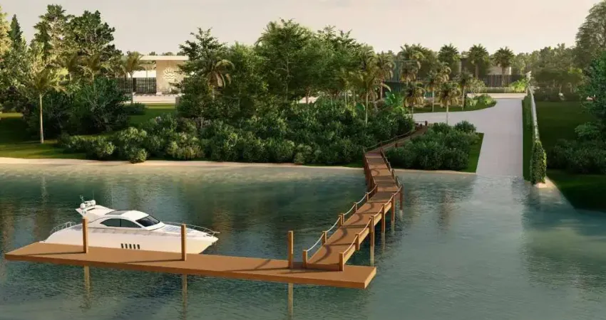 2157 - terrenos no condomínio fechado - refugio laguna | barra do itapocu