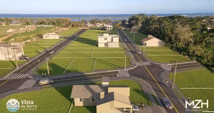 2165 - terrenos no loteamento vista da barra | barra do itapocu